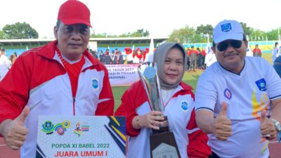 POPDA Ke-11 Tingkat Provinsi Babel Resmi Ditutup, Kota Pangkalpinang Kembali Raih Juara Umum