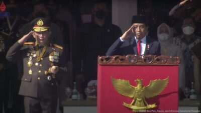 President Jokowi Tells Police to Guard Three National Strategic Agendas