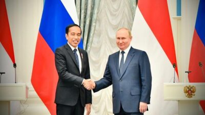 President Jokowi Meets President Putin in Kremlin