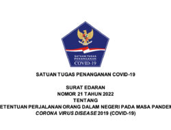 COVID-19 Task Force Issues Circular Number 21 on Domestic Travel During Pandemic