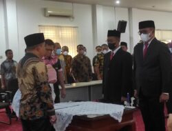 Jabatan Kepala Dispar Sudah Terisi, Molen Juga Lantik 14 ASN di Lingkungan Pemkot Pangkalpinang