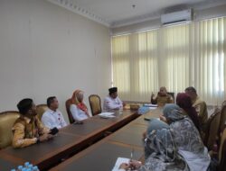 Molen Terima Audiensi KPU Kota Pangkalpinang Bahas Tahapan Pemilu 2024