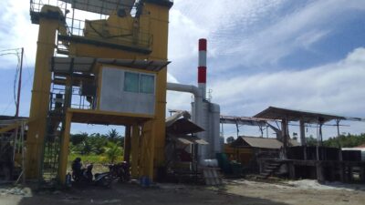 Tak Kantongi Izin, AMP Pering Tetap Oprasi Kirimkan Material Proyek APBN Ke Pulau Laut