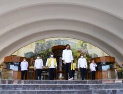 President Jokowi Inspects TMII Renovation Progress