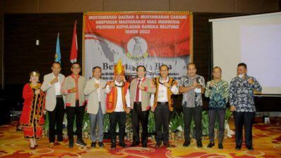 Hadiri Pelantikan HIMNI Babel, Warga Nias Pangkalpinang Sebut Molen Sosok Pemimpin yang Mengayomi