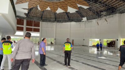 Plafon Masjid Tanjak di Batam Roboh, Ini Penyebabnya