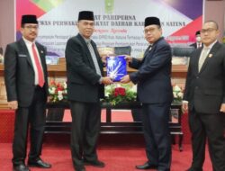 DPRD Natuna Bersama Bupati, Bahas 3 Agenda Dalam Paripurna
