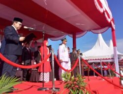 Daeng Amhar Bacakan Teks Proklamasi Saat HUT Kemerdekaan RI Ke 77