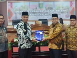 DPRD Natuna Gelar Paripurna Penyampaian Pidato Bupati Terhadap RAPBD Tahun Anggaran 2022 dan 2023