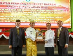3,9 Triliun Perubahan APBD Kepri Tahun 2022 Resmi Disahkan DPRD