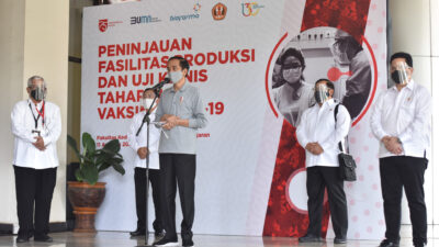 Presiden akan Luncurkan Penyuntikan Perdana Vaksin Indovac dan Tinjau KCIC