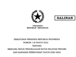 Pemerintah Terbitkan Rencana Induk Pengelolaan Batas Wilayah Negara dan Kawasan Perbatasan 2020-2024
