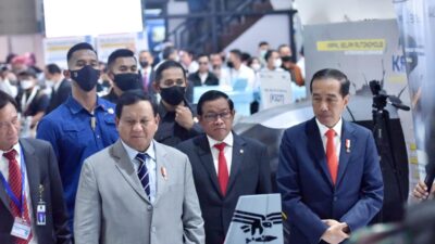 Tinjau Pameran Indo Defence 2022, Presiden Apresiasi Perkembangan Industri Pertahanan Indonesia