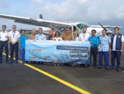 Bersama Wakil Bupati, Wan Siswandi Hadiri Kegiatan Terbang Perdana Susi Air