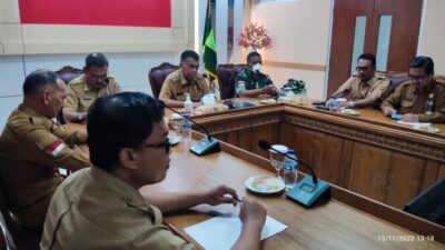 Wan Siswandi Pimpin Rapat Kordinasi Persiapan Operasional PLBN