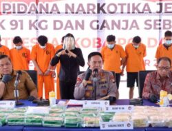 Polda Riau Berhasil Sita 800 KG Sabu