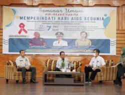 Di Unrika, Amsakar Membuka Seminar Peringati Hari Aids Sedunia