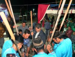 Bupati Natuna, Hadiri Acara Ngemping Padi di Desa Cemaga