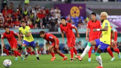 Brasil Sukses Singkirkan Korea Selatan Dengan Scor 4-1