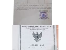 Berita Kehilangan Sertifikat Tanah Nomor 32.04.10.03.1.00578