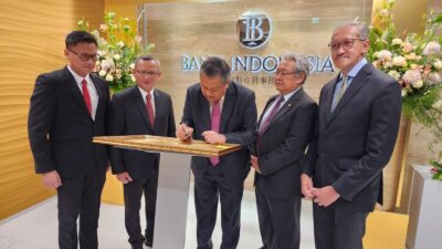 Di Tokyo, Gubernur BI Resmikan Gedung Baru