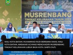 Wali Kota Batam Puji Kelurahan Lubuk Baja Kota