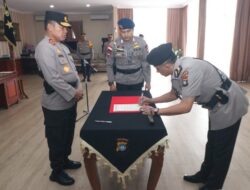 Kapolda Kepri Irjen, Pol. Dr. Aris Budiman Lantik Jabatan Dirsamapta Polda Kepri