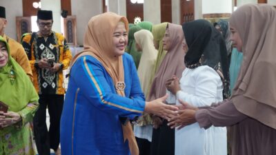 Hj.Marlin Agustina Hadiri Kegiatan Pimpinan Cabang Muslimat NU