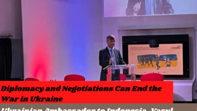 Diplomacy and Negotiations Can End the War in Ukraine