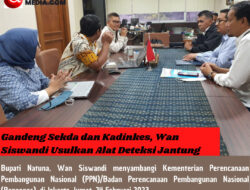 Gandeng Sekda dan Kadinkes, Wan Siswandi Usulkan Alat Deteksi Jantung