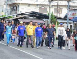 Bersama Forkompinda dan Masyarakat, Wakil Bupati Bengkalis Gelar Jalan Sehat