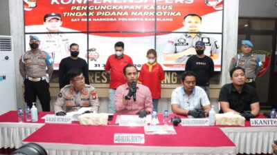Dua Sejoli Jadi Tersangka Miliki Shabu 0.24 gram, Sang Pria Ternyata Anggota Dewan Kota Batam