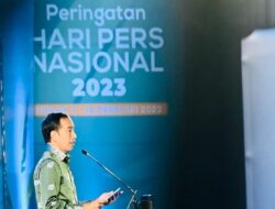 Presiden: Dunia Pers Tidak Sedang Baik-Baik Saja