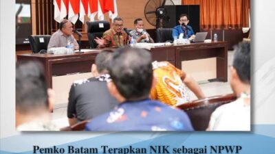 Pemko Batam Terapkan NIK Sebagai NPWP ASN Pribadi