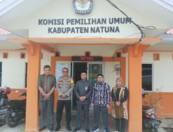 Kapolres Natuna Sambangi KPU