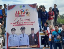 PJN Sambangi Kota Apung, Rayakan Hari Pers Nasional
