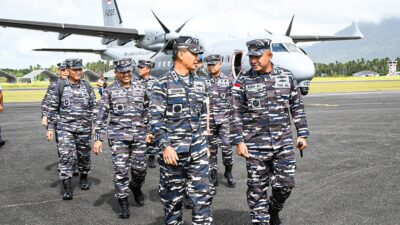 Pangkoarmada I Tanjungpinang,Kunjungi Natuna
