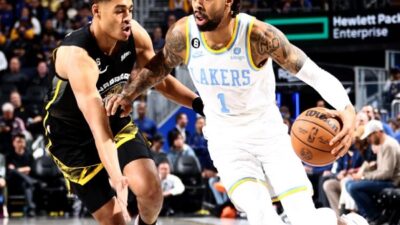 D’Angelo Russell Antarkan Lakers Permalukan Warriors