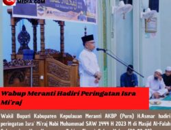 Wabup Meranti Hadiri Peringatan Isra Mi’raj
