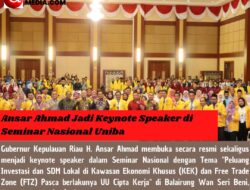 Ansar Ahmad Jadi Keynote Speaker di Seminar Nasional Uniba