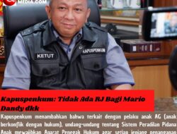 Kapuspenkum: Tidak Ada RJ Bagi Mario Dandy dkk