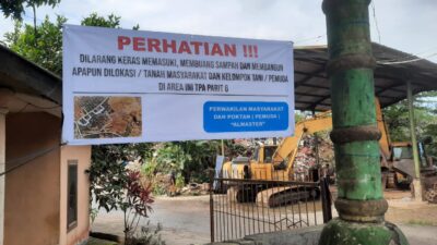 Polemik Pembuangan Sampah TPA Parit 6 Berlanjut.