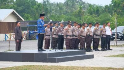 Plt. Bupati H. Asmar Pimpin Apel Gelar Pasukan Operasi Ketupat Lancang Kuning 2023