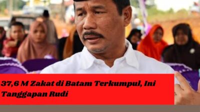 37,6 M Zakat di Batam Terkumpul, Ini Tanggapan Rudi