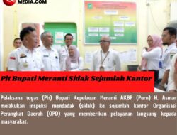 Plt Bupati Meranti Sidak Sejumlah Kantor