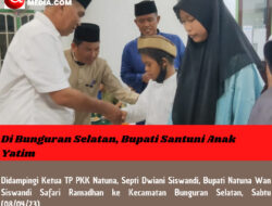 Di Bunguran Selatan, Bupati Santuni Anak Yatim