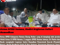 Ketua DPRD Natuna, Hadiri Kegiatan Safari Ramadhan