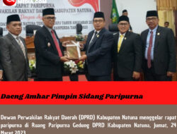 Daeng Amhar Pimpin Sidang Paripurna