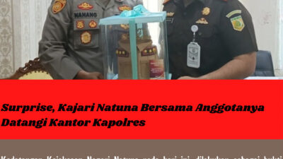 Surprise, Kajari Natuna Bersama Anggotanya Datangi Kantor Kapolres
