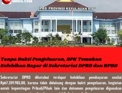 Tanpa Bukti Pengeluaran, BPK Temukan Kelebihan Bayar di Sekretariat DPRD dan BPBD